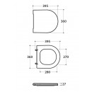 Duroplast Капак за Седалка FORTY3